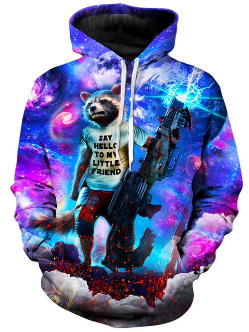 Rocket Raccoon Hoodie On Cue Apparel Epic Hoodie