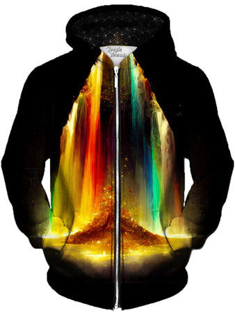 Gratefully Dyed Damen - Son Of Birth Unisex Zip-Up Hoodie