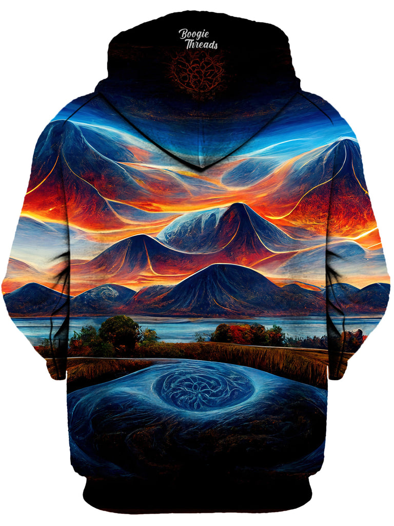 Spectacular Breath Unisex Zip-Up Hoodie