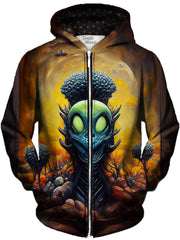 Spiritual Birth Unisex Zip-Up Hoodie