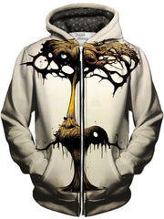 Tainted Wound Unisex Zip-Up Hoodie